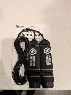Weighted jump rope