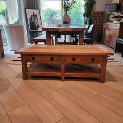 Pottery Barn Benchwright Coffee Table (54")