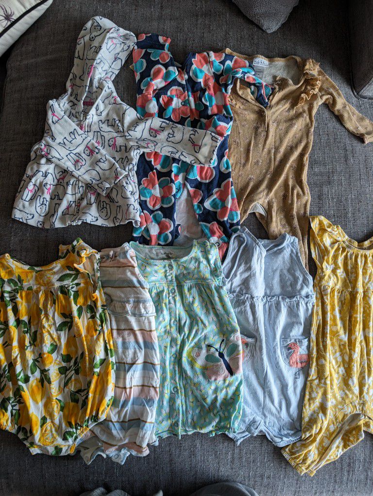 6-12 Month Girl Summer Cloth