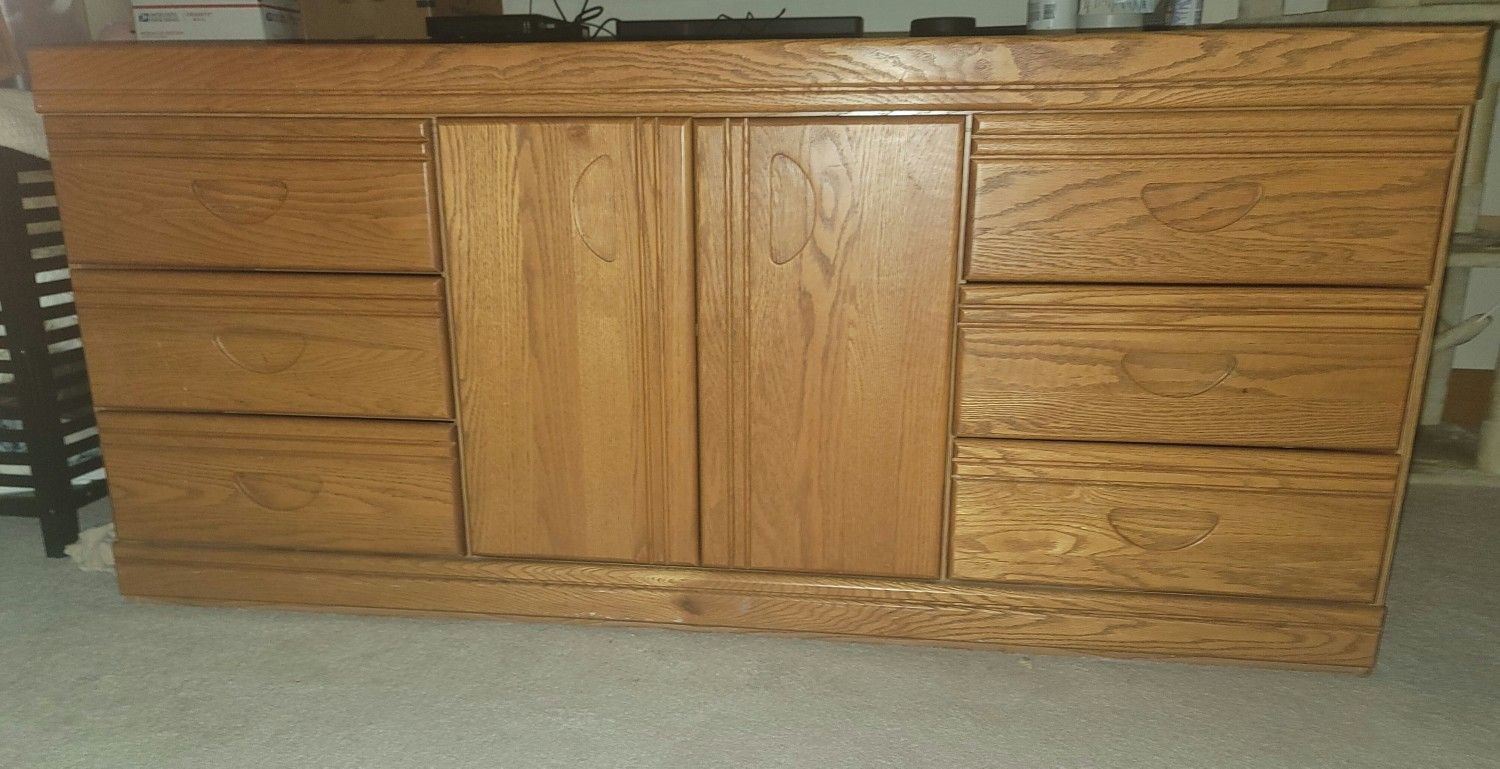Large Wooden Dresser or Buffet