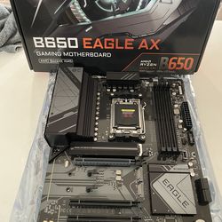 B650 eagle ax am5 mobo