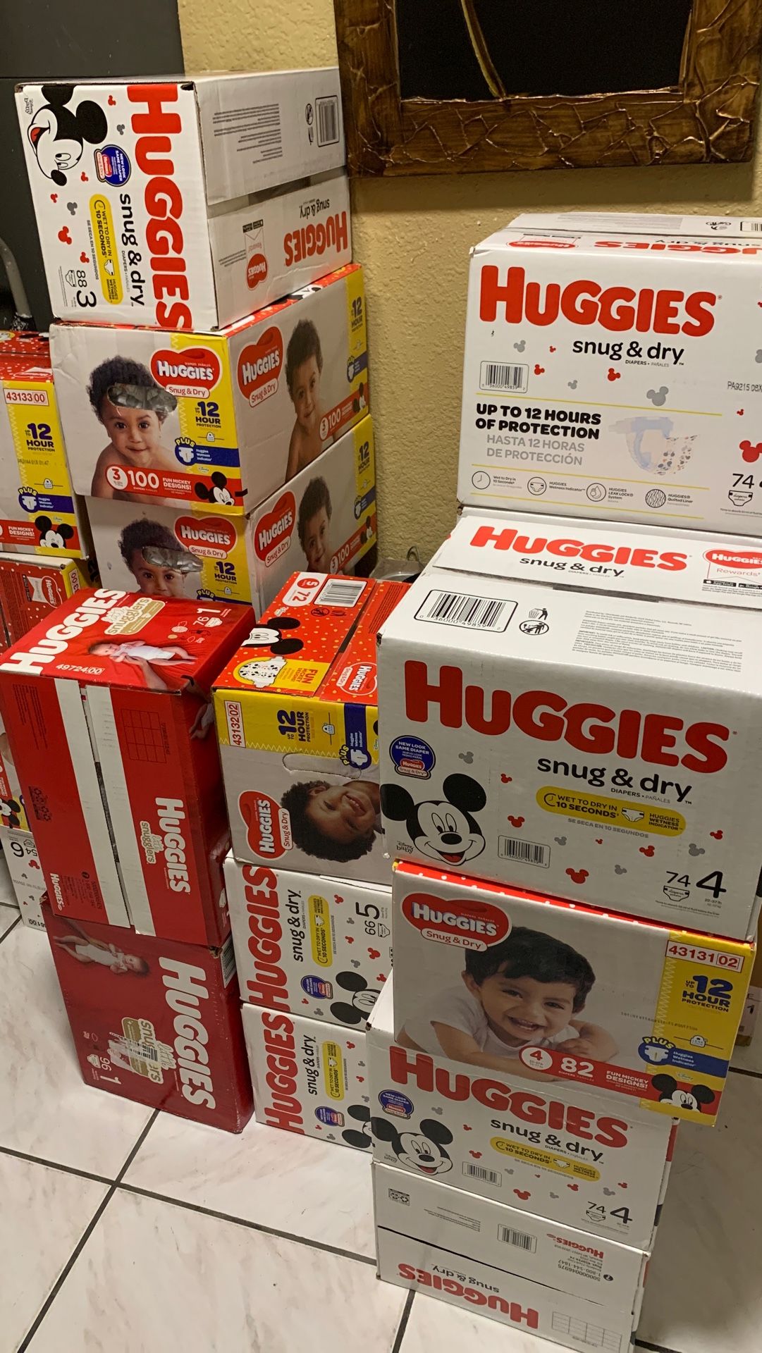 Huggies diapers