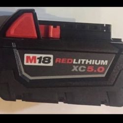 Milwakee M18 5.0 XC