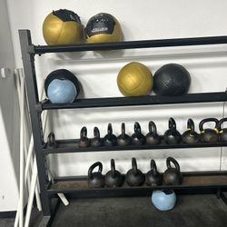 Medicine balls/ Kettle bells 