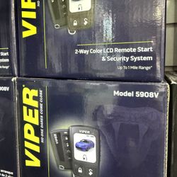 **2) Viper 5908 — $269**  Title ``` Viper 5908 Car Security System ```  Body ``` Viper 5908 Car Security System — $269  Brand new in box. Viper 5908 s