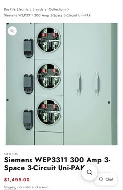 Siemens 3 gang wep3311