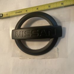 Nissan Emblem NEW Matte Black 