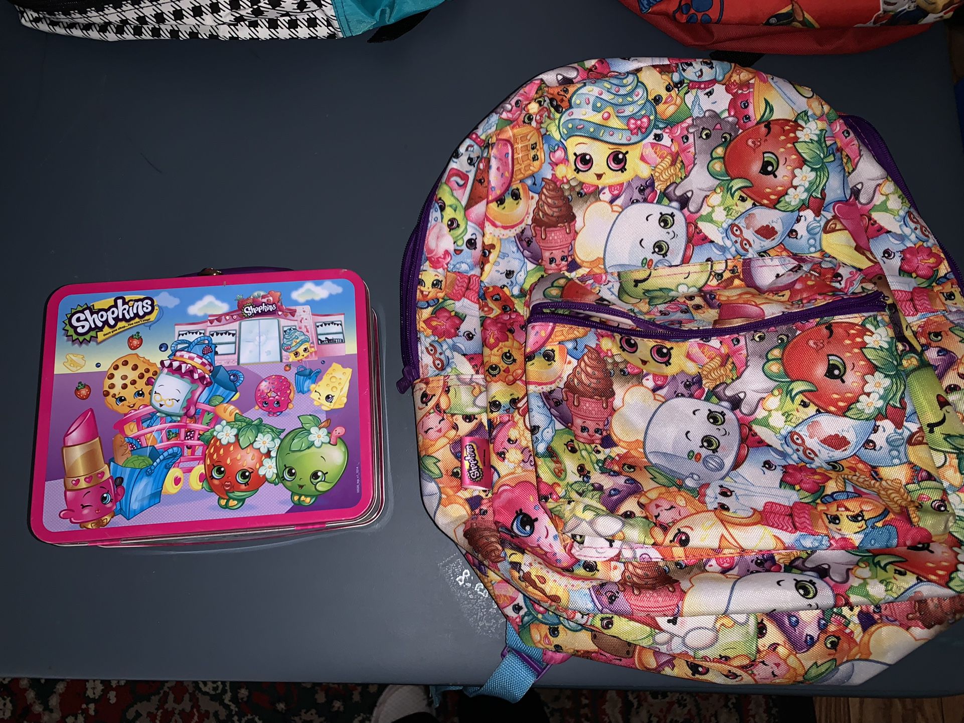 Girls Backpack & Lunch Box 