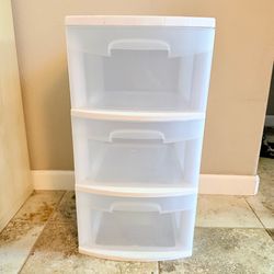 Sterilite 3 Drawer Medium Storage Bin