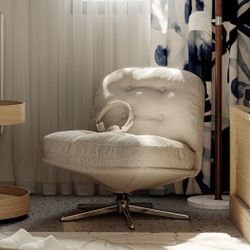 Brand new IKEA DYVLINGE swivel chair (Kelinge beige) still in original box.