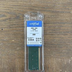 Crucial DDR4 3200 Desktop Ram Memory 8GB