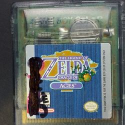 Gameboy Games. Zelda Oracles Of Ages  Color ,,Harry Potter  ,All 4.. 