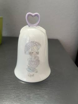 Precious Moments “April” porcelain Bell