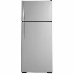 GE 17.5-cu ft Standard-Depth 28-in Wide Top-Freezer Refrigerator ( Fingerprint Resistant Stainless Steel )