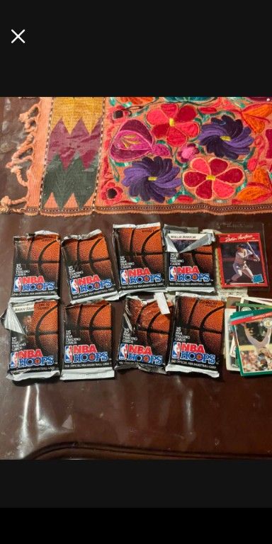 NBA Hoops Basketball Cards