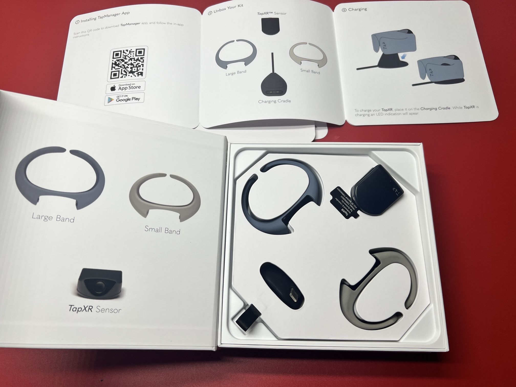 Wearable Keyboard & Mouse Tap XR – Works with PC & Tablet , smartphone