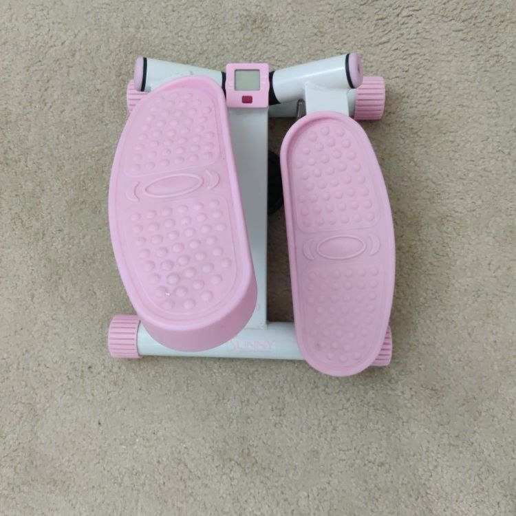 Sunny Health And Fitness Pink Adjustable Twist Stepper