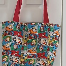 Super Hero Tote Bag 