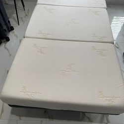 Mattress And Frame (foldable)