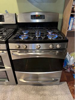 Estufa GE Stainless Steel 5 Quemadores