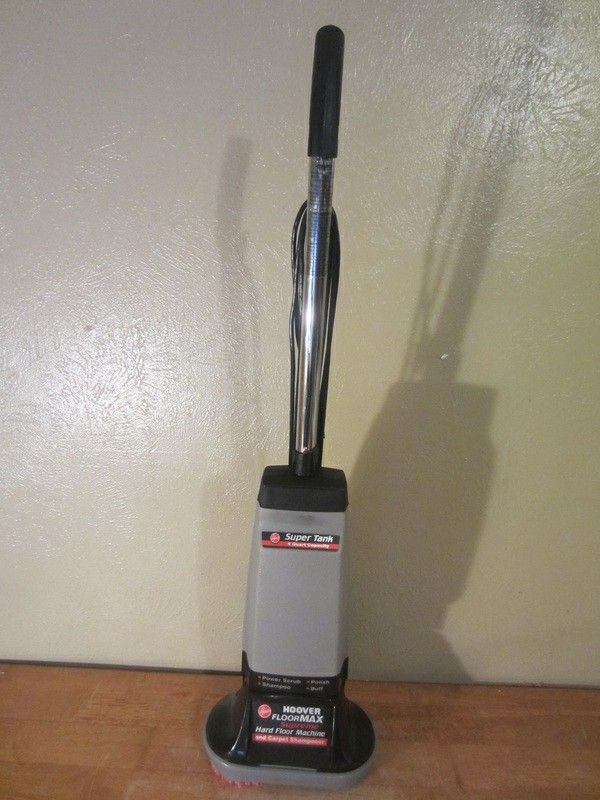 Hoover floor max supreme floor scrubber and carpet shampooer