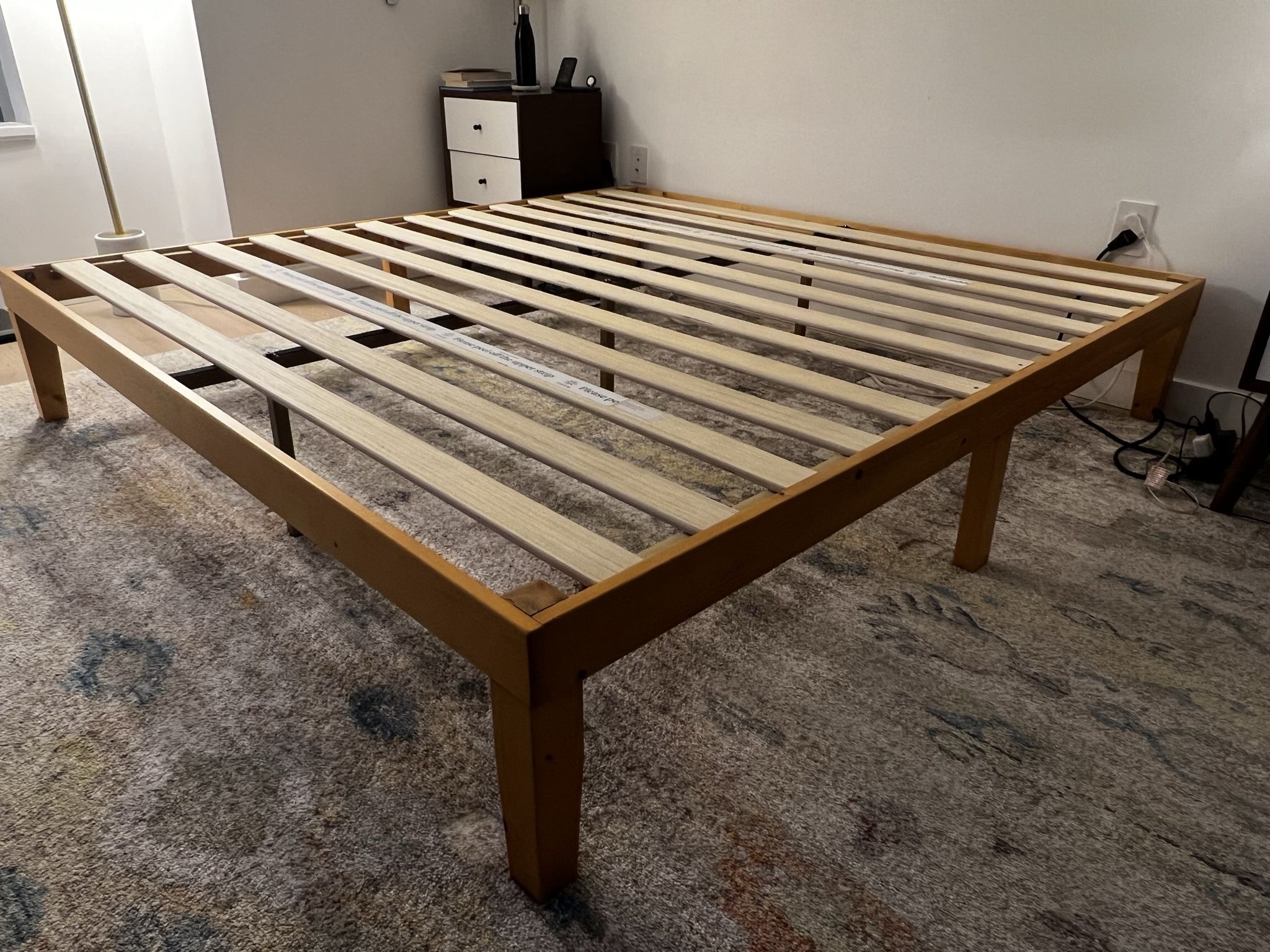 Zinus Wood King Bed Frame for Sale in New York, NY OfferUp
