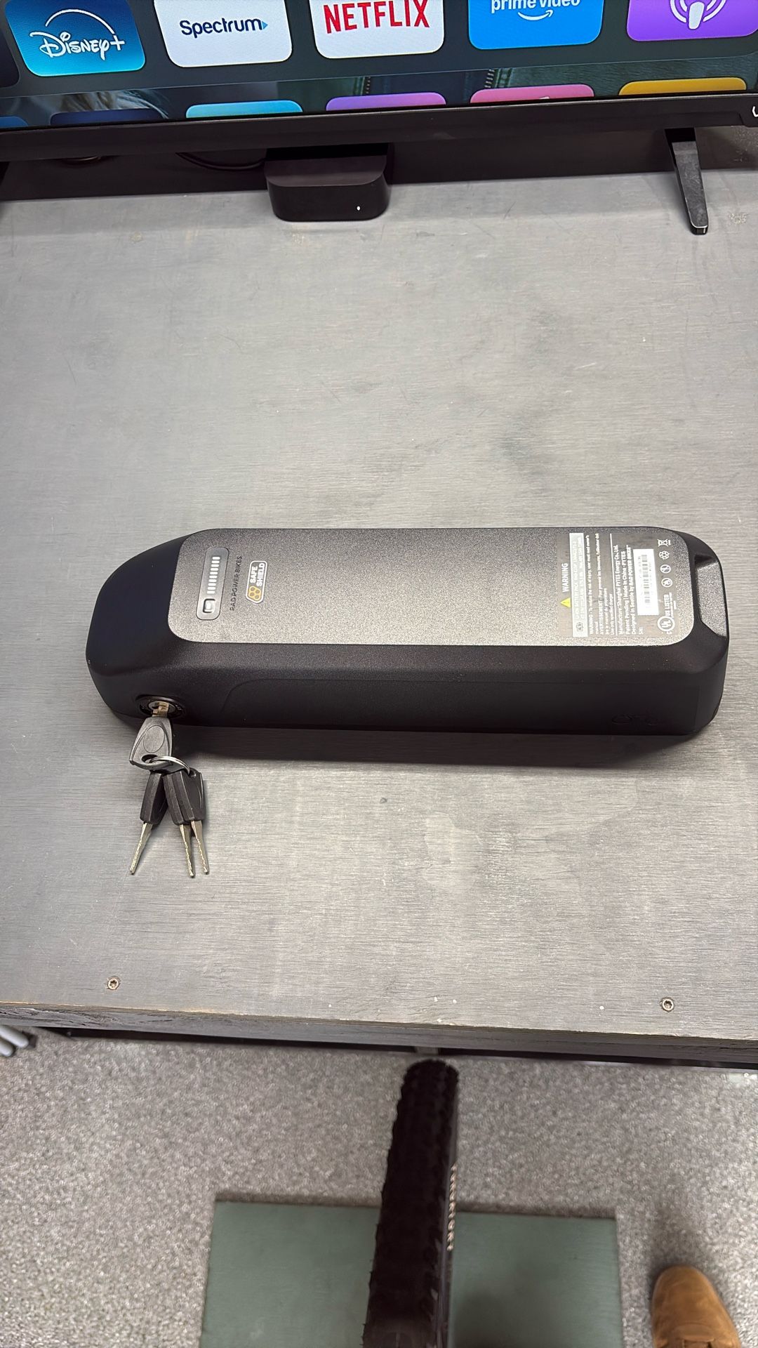 Rad Bikes Spare Battery