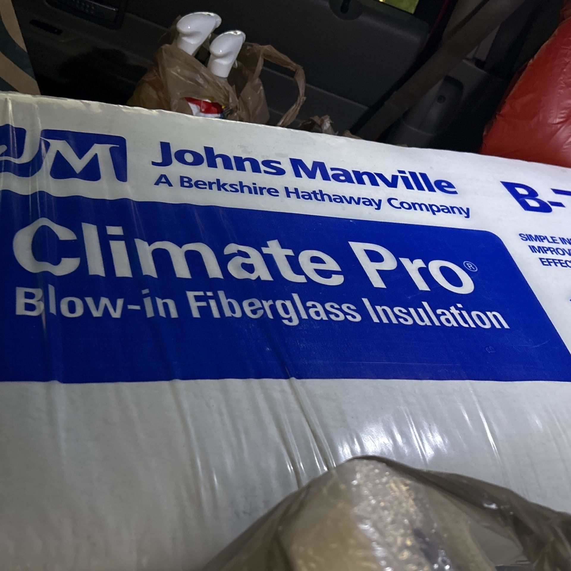 Johns Manville Climate Pro Blown In Fiberglass Insulation