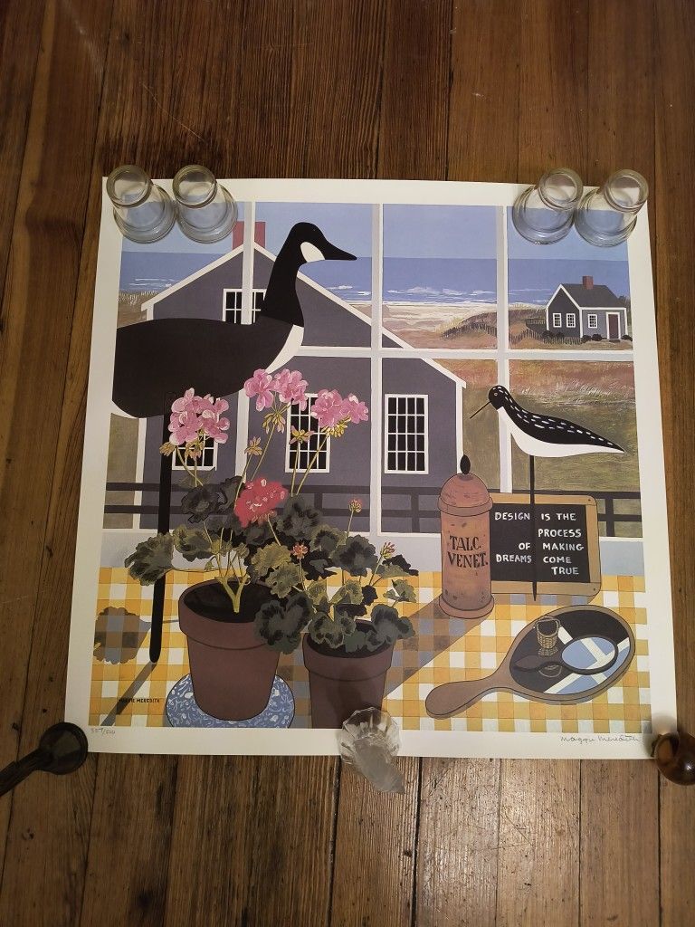 Maggie Meredith Signed And Numbered Poster 25" x 25"