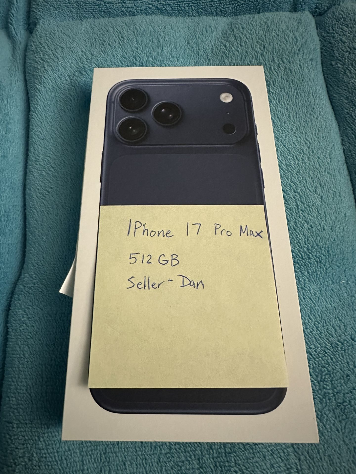 New Apple iPhone 17 Pro Max 512GB Deep Blue