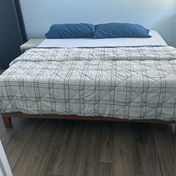 King Size Bed Frame And Mattress