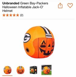Greenbay Packers Halloween Inflatable