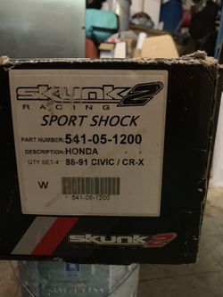 88-91 Honda shocks