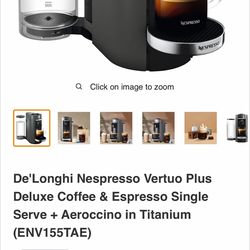 Nespresso machine