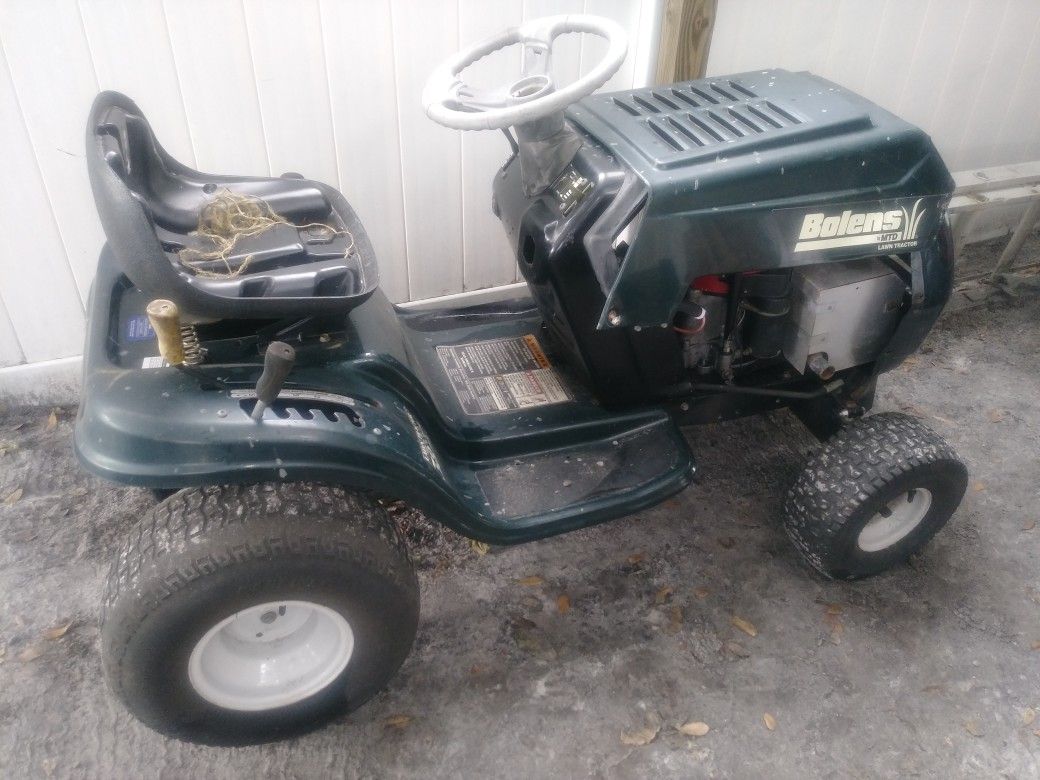Bolens tractor mower