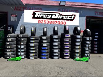 205-50-16 Tires  330$ installed balance tax free alignment