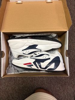 Fila White Navy Red Sneakers