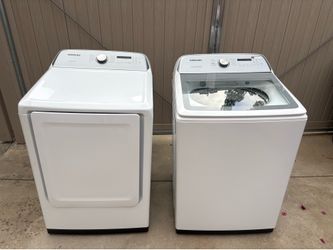 Samsung Washer and Dryer