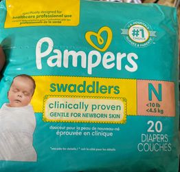 Newborn Pampers 