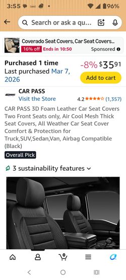 Front seat covers (Make an offer )
