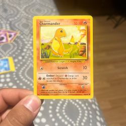 Charmander Pokemon Card 