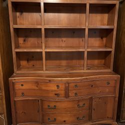 Antique China Cabinet (Walnut)