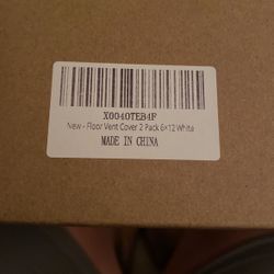 Floor Vent Covers Two Pack