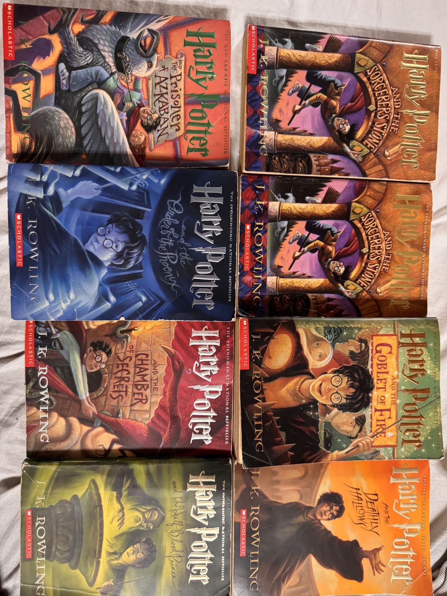 Old Harry Potter Books
