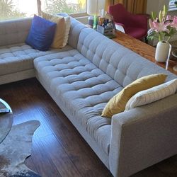 Mid Century Modern L Shaped Couch