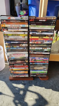 DVDs and Rack