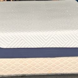 Queen Size Mattress - Box Spring And Frame Optional
