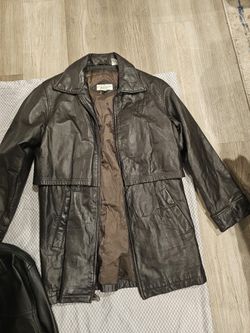 Leather Coat
