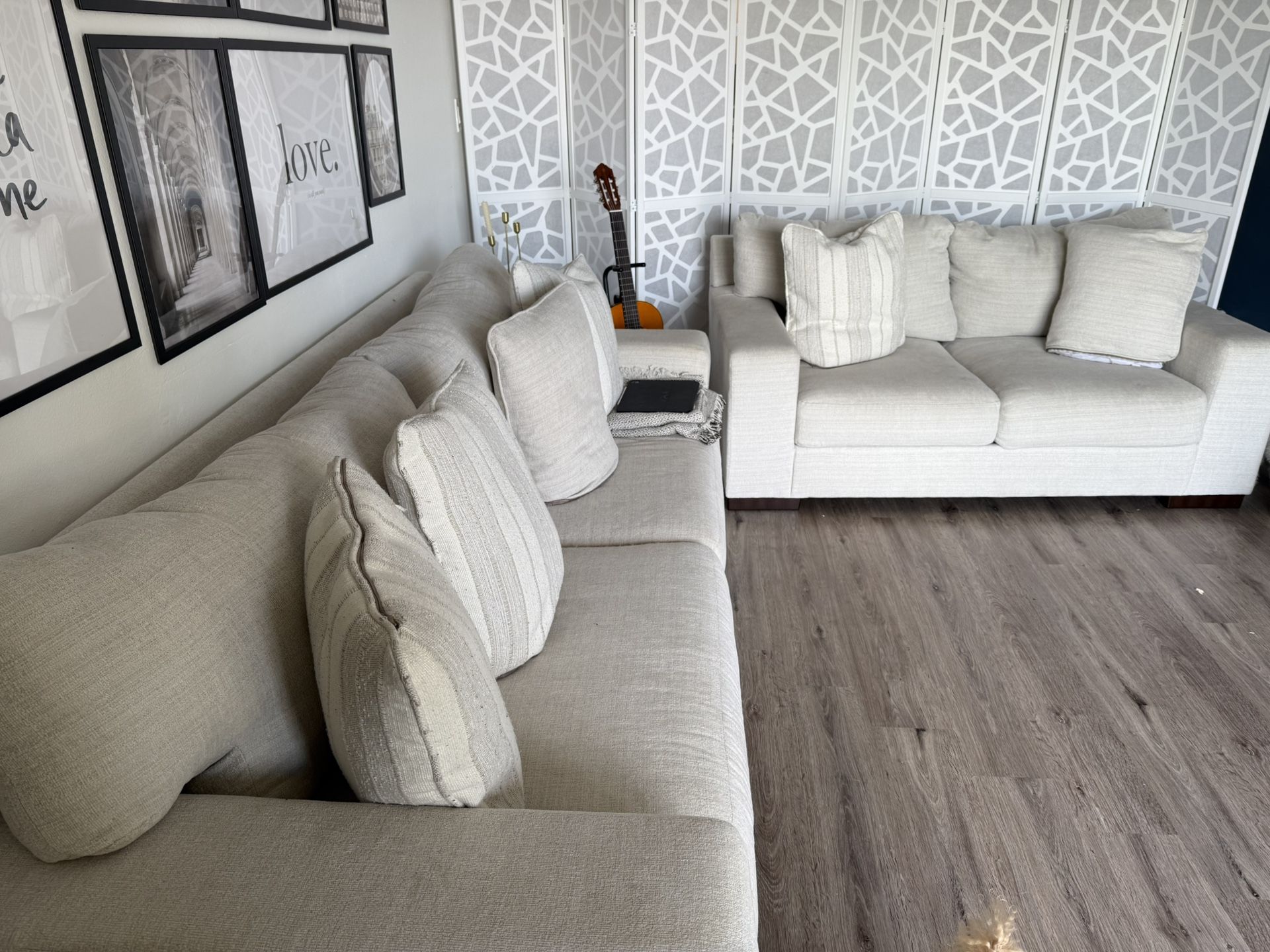 🛋 Se venden Sofá de 2 piezas en excelente estado - ¡Listo para usar!