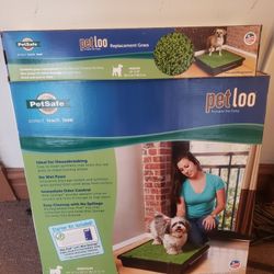 PET LOO, INDOOR PET POTTY BED